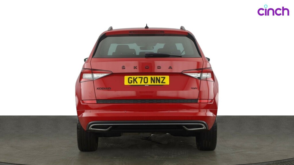 Skoda Kodiaq Se Red #4