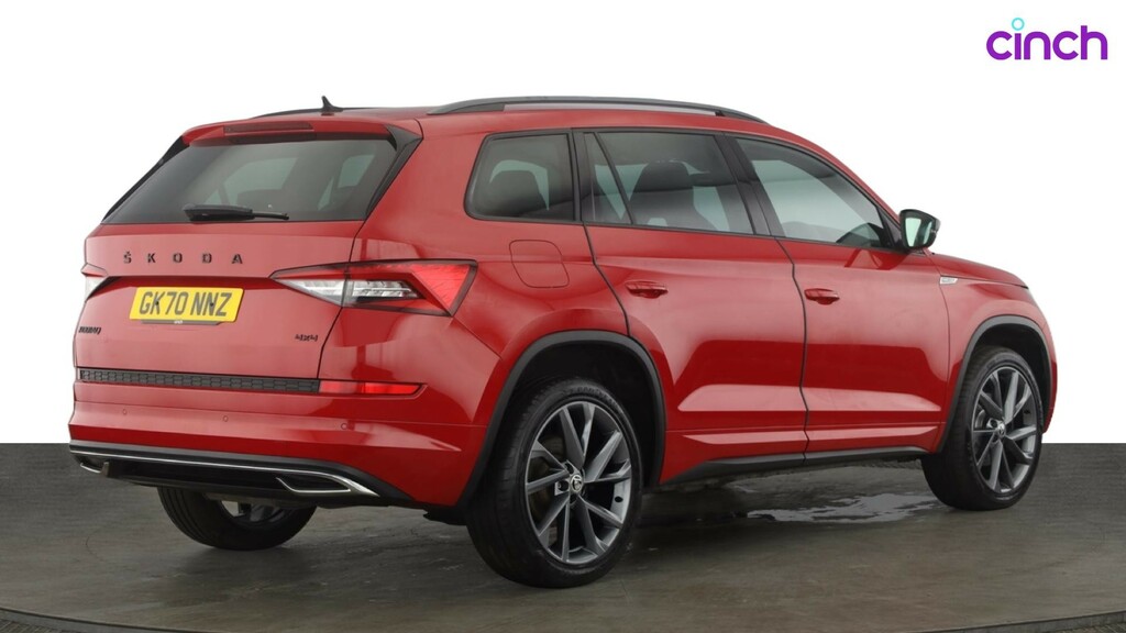 Skoda Kodiaq Se Red #3