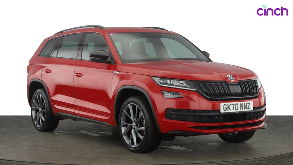 Skoda Kodiaq Se Red #1