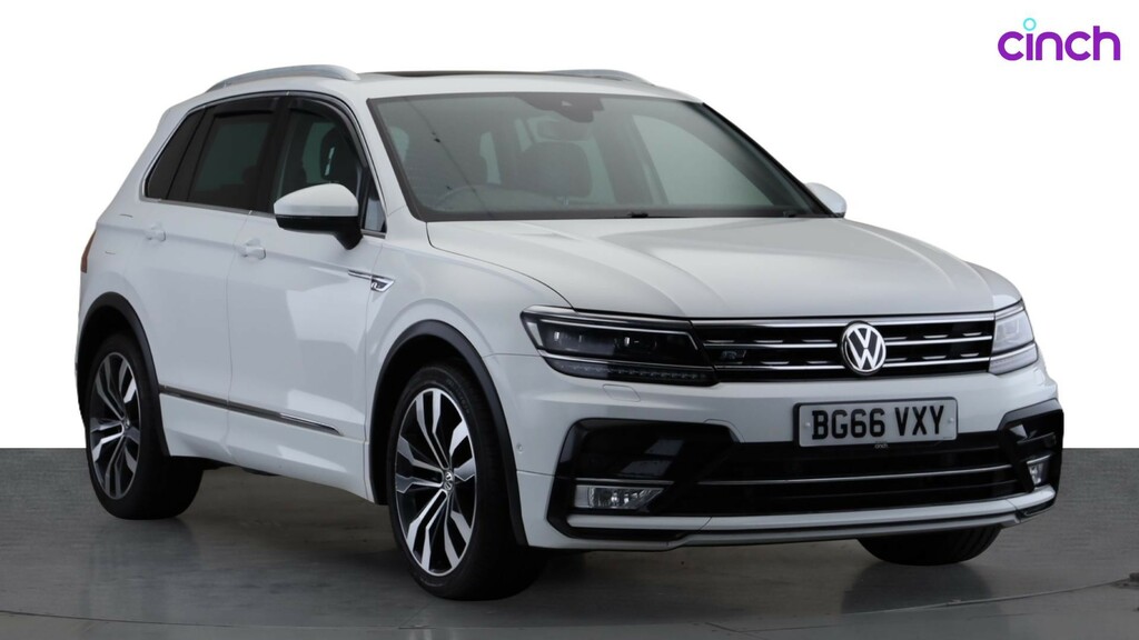 Volkswagen Tiguan 2L Se Navigation White #1