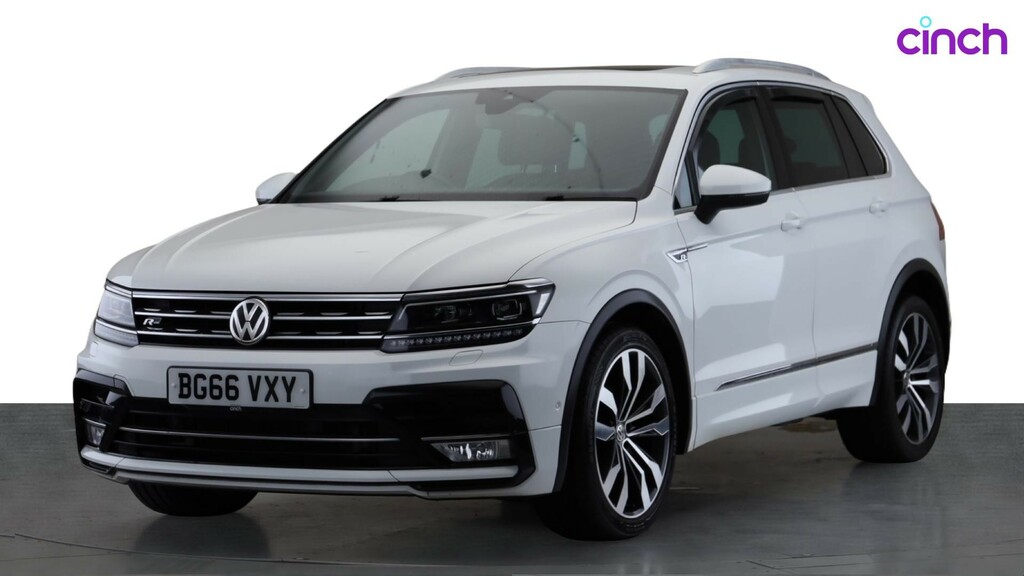 Volkswagen Tiguan 2L Se Navigation White #9