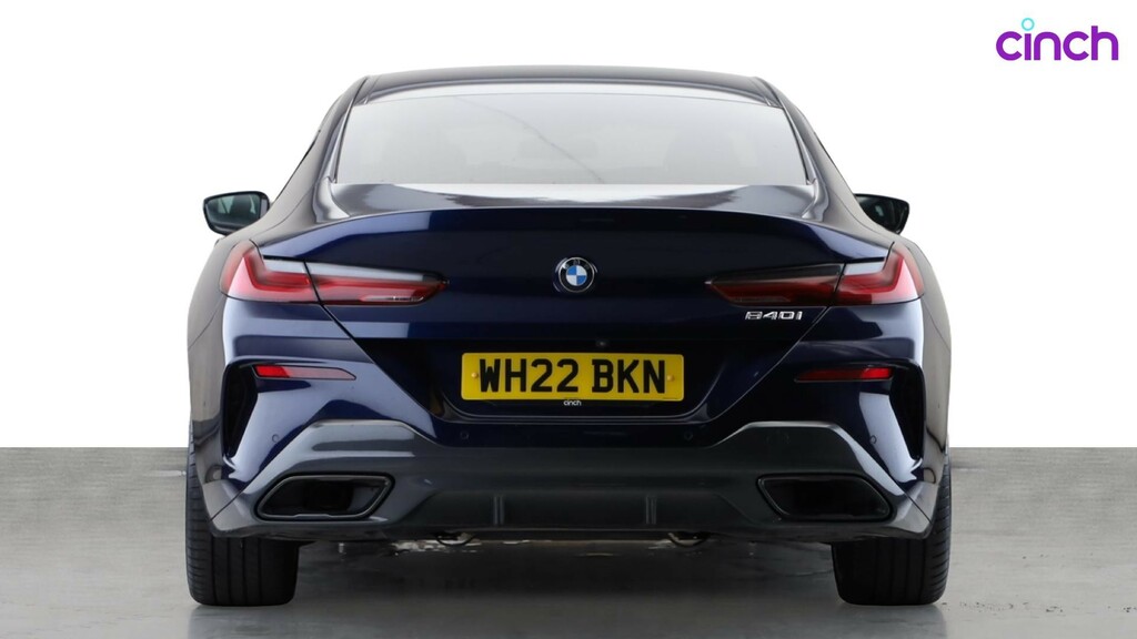 BMW 8 Series Gran Coupe 840I Gran Coupe White #4