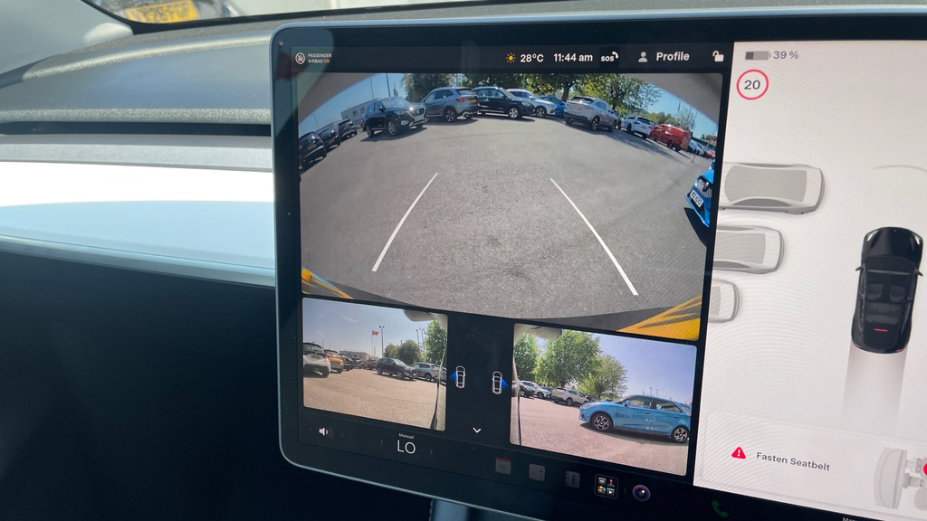 Tesla Model Y Model Y Long Range Awd Red #7