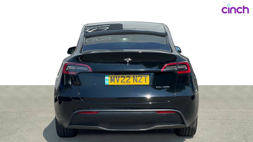 Tesla Model Y Model Y Long Range Awd Red #4