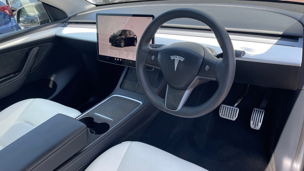 Tesla Model Y Model Y Long Range Awd Red #14