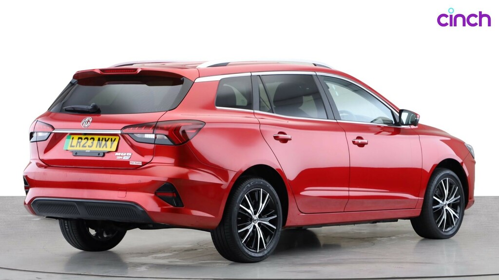 MG MG5 115Kw Trophy Ev Long Range 61Kwh Red #3