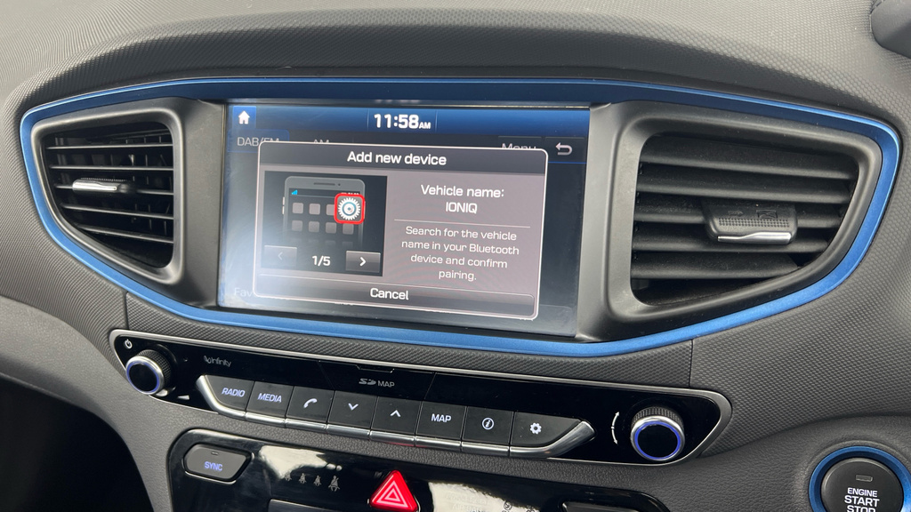 Hyundai Ioniq Hatchback White #17
