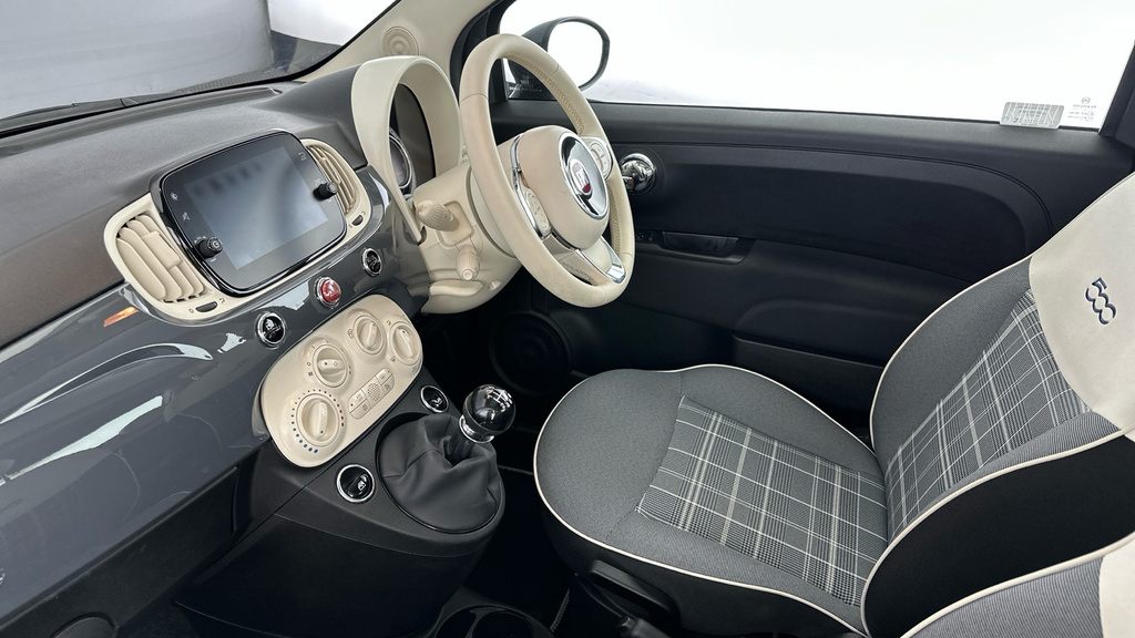 Fiat 500 Lounge White #27