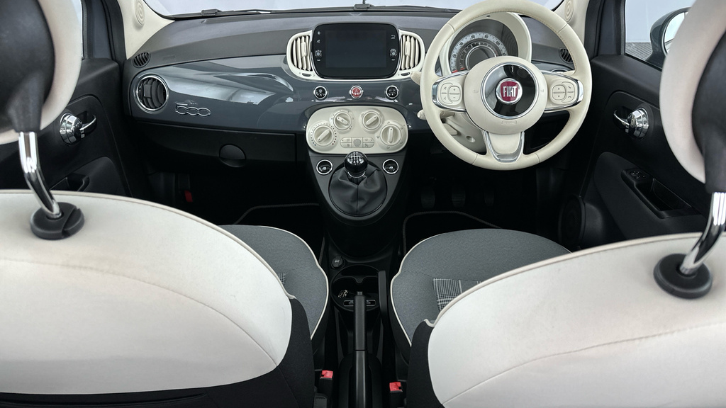 Fiat 500 Lounge White #12