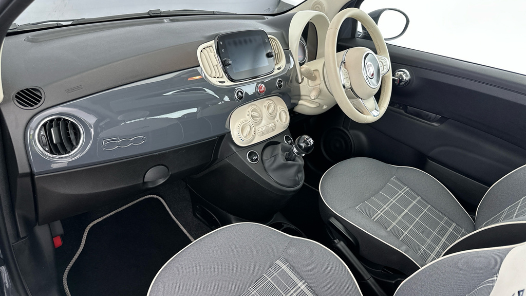 Fiat 500 Lounge White #10
