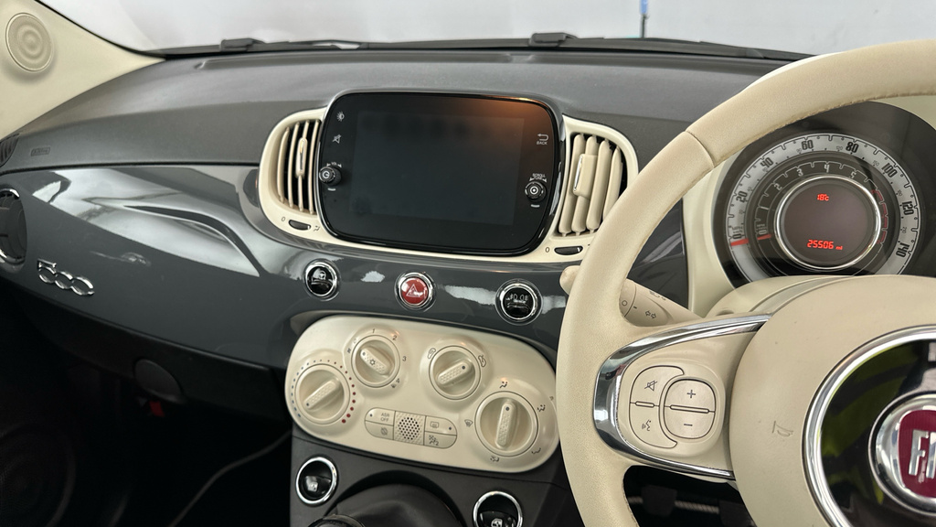Fiat 500 Lounge White #14