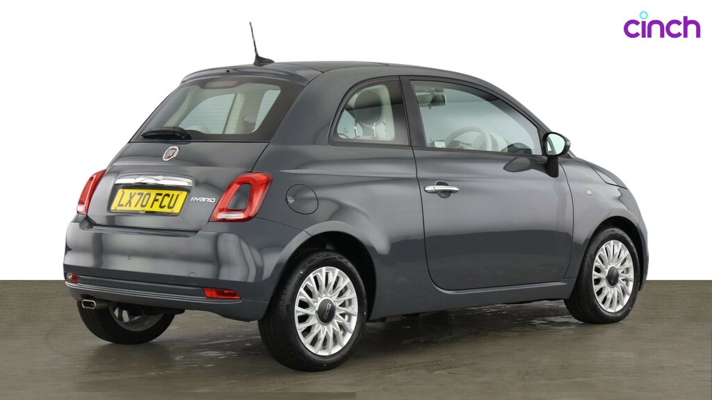 Fiat 500 Lounge White #3