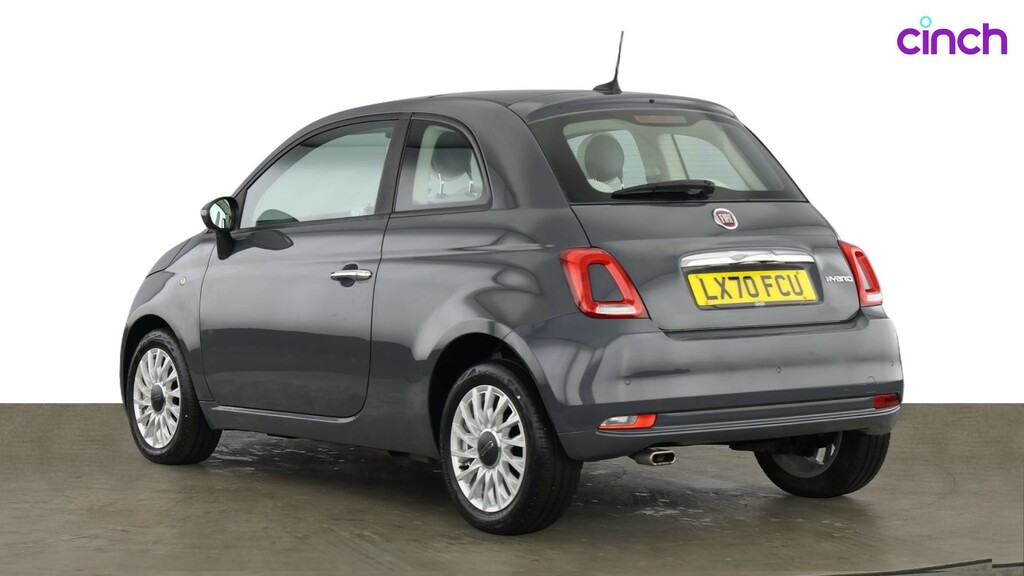 Fiat 500 Lounge White #5