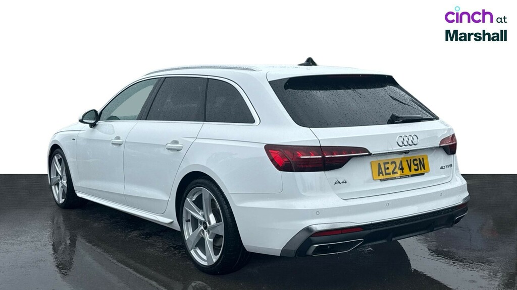 Audi A4 Avant A4 S Line 40 Tfsi Mhev White #5