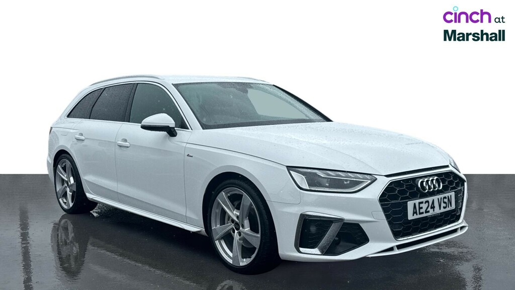 Audi A4 Avant A4 S Line 40 Tfsi Mhev White #1
