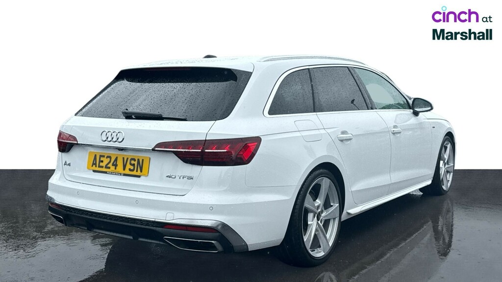 Audi A4 Avant A4 S Line 40 Tfsi Mhev White #3