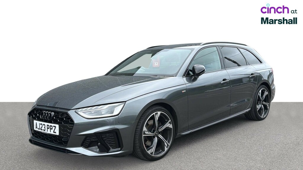 Audi A4 Avant Black Edition Black #8
