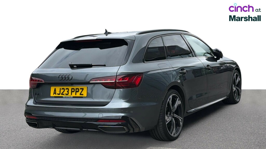 Audi A4 Avant Black Edition Black #3