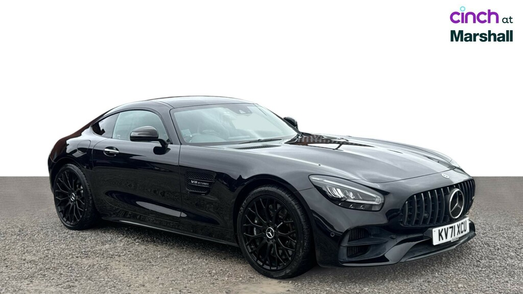 Mercedes-Benz AMG GT Coupe White #1