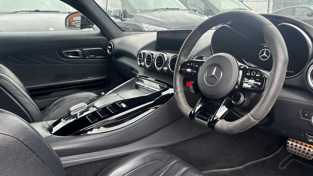 Mercedes-Benz AMG GT Coupe White #11