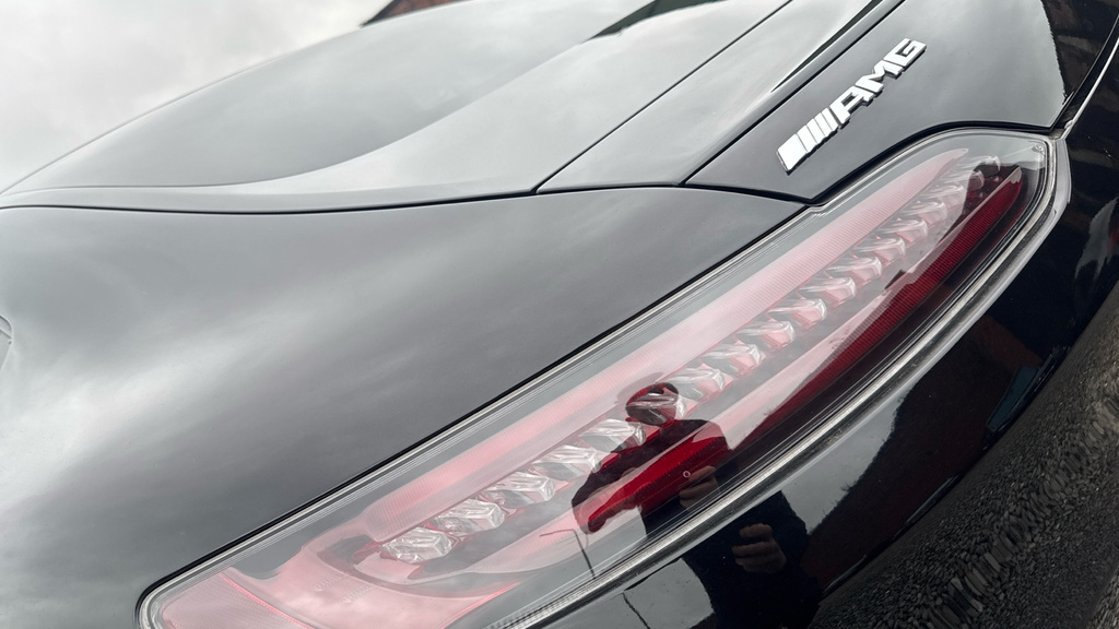Mercedes-Benz AMG GT Coupe White #5