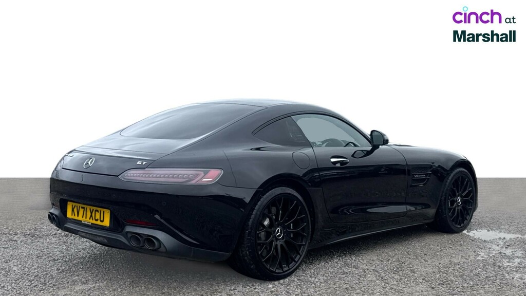 Mercedes-Benz AMG GT Coupe White #3