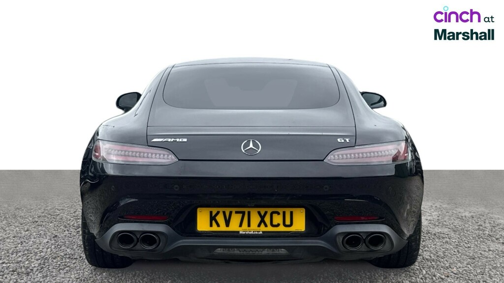 Mercedes-Benz AMG GT Coupe White #4