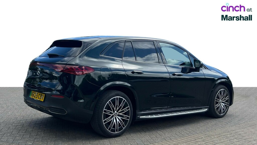 Mercedes-Benz EQE Saloon Black #9