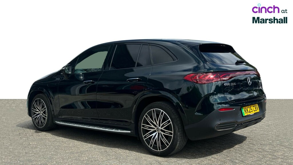 Mercedes-Benz EQE Saloon Black #11