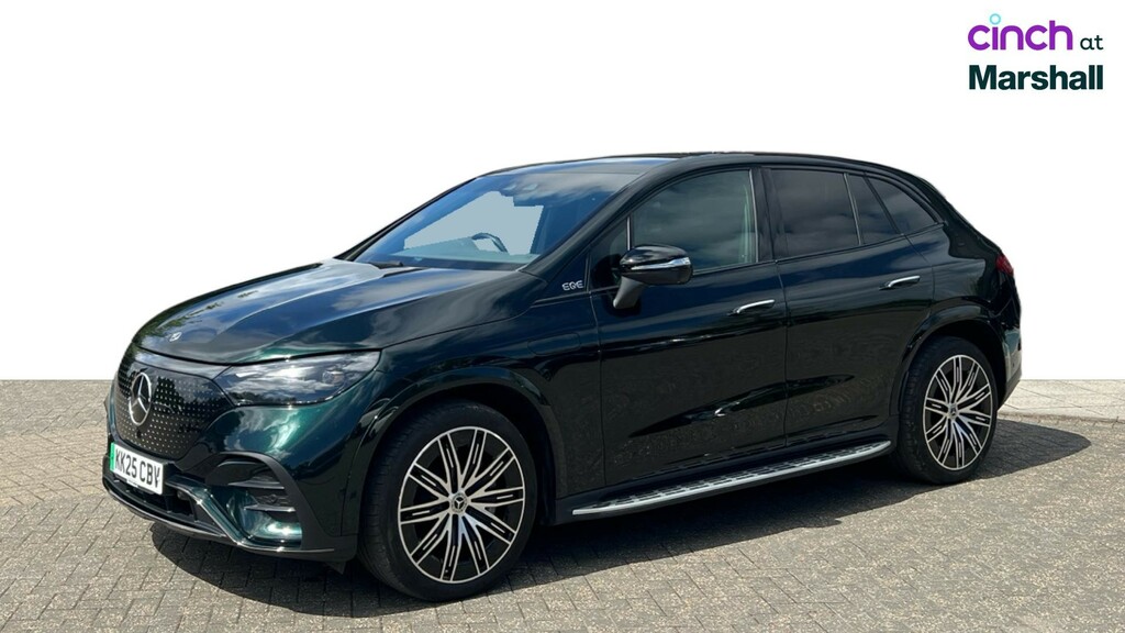 Mercedes-Benz EQE Saloon Black #13