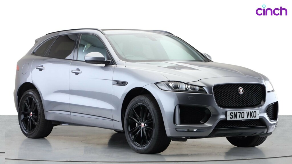 Jaguar F-Pace 2.0 I4d 180Ps R-sport Station Wagon 5-Dr White #1