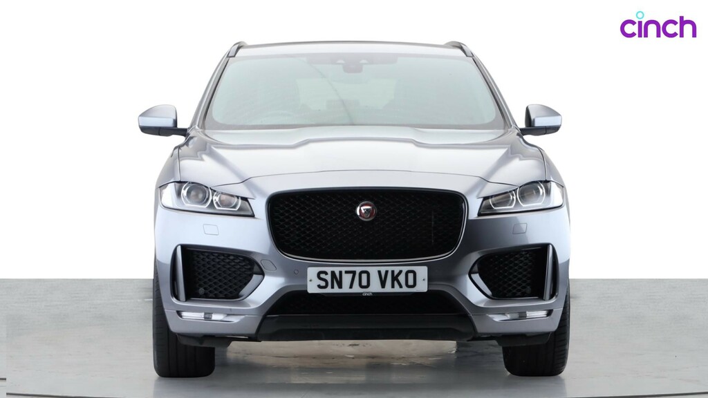 Jaguar F-Pace 2.0 I4d 180Ps R-sport Station Wagon 5-Dr White #11