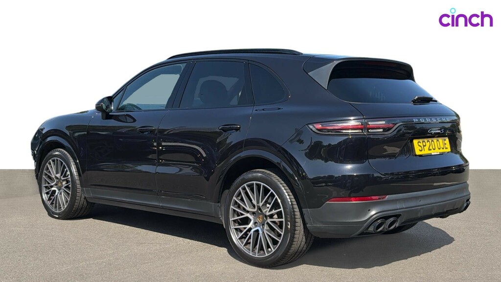 Porsche Cayenne 2020 3.0 V6 E-hybrid 14.1Kwh Coupe Plug Black #5