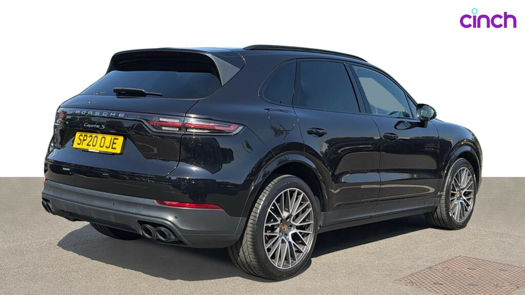 Porsche Cayenne 2020 3.0 V6 E-hybrid 14.1Kwh Coupe Plug Black #3