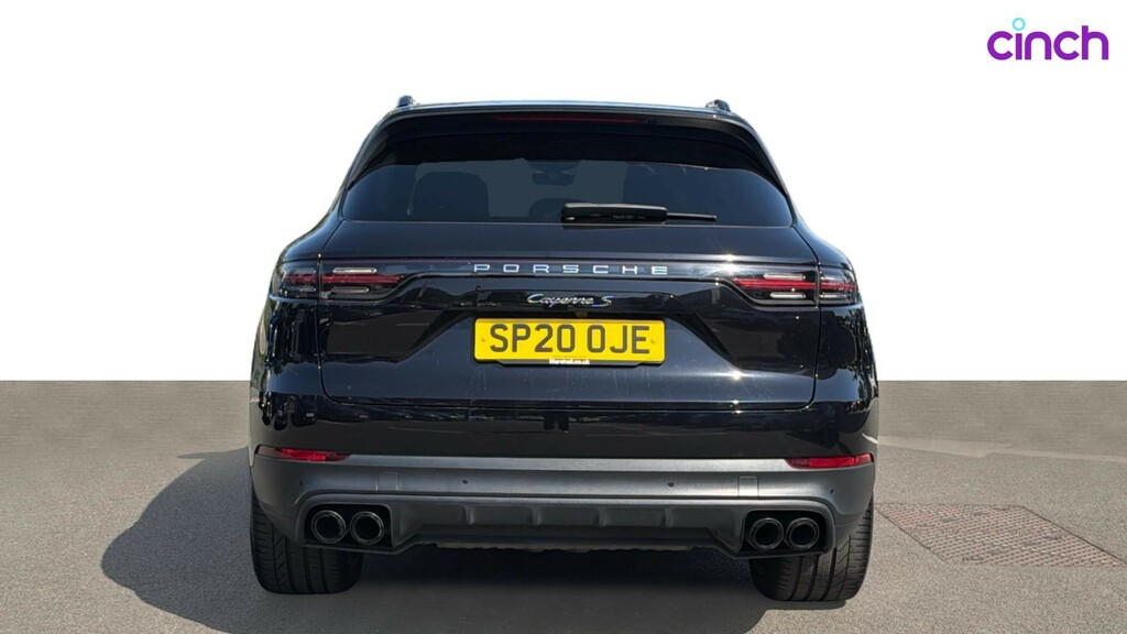 Porsche Cayenne 2020 3.0 V6 E-hybrid 14.1Kwh Coupe Plug Black #4