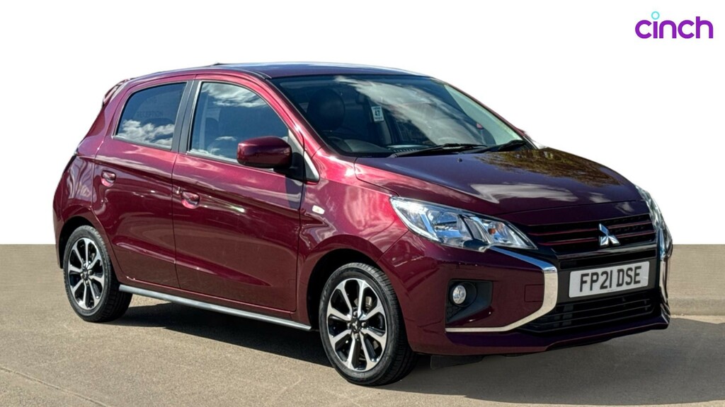 Mitsubishi Mirage 1.2 Verve Euro 6 Ss White #1