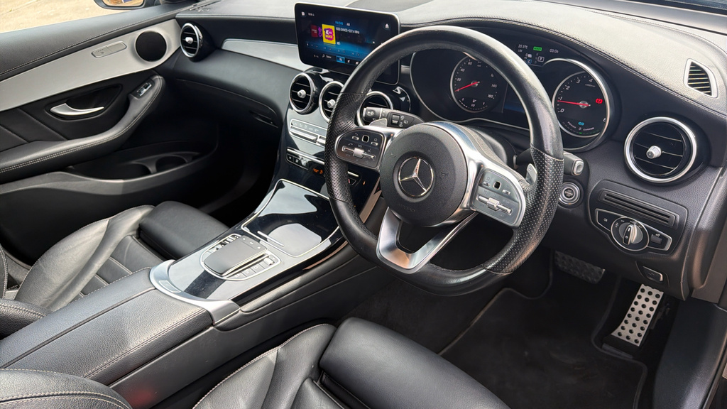 Mercedes-Benz GLC Class 2.0 220D Amg Line G-tronic 4Matic Silver #9