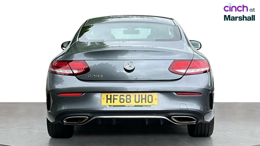 Mercedes-Benz C Class 2018 2.1 C 250 D Amg Line Premium 201 Bhp Black #4