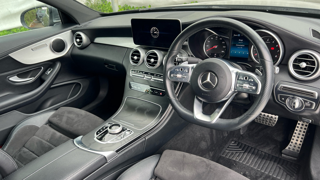 Mercedes-Benz C Class 2018 2.1 C 250 D Amg Line Premium 201 Bhp Black #9
