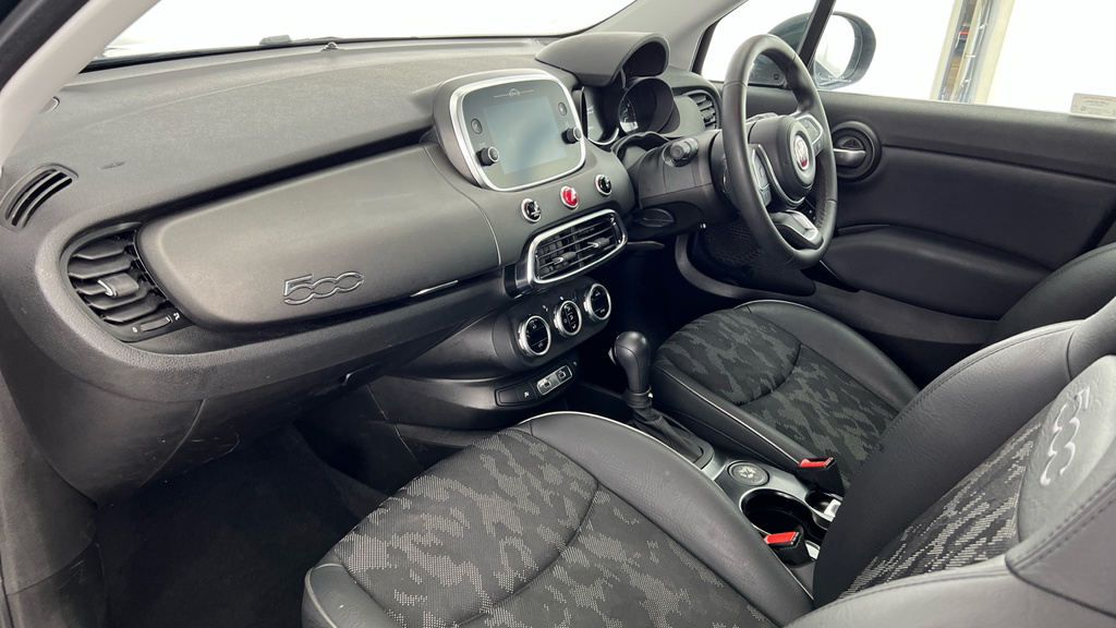 Fiat 500X Hey Google Black #10