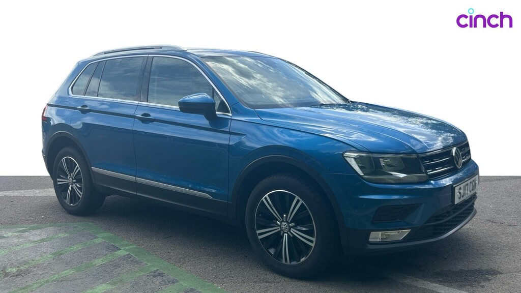 Volkswagen Tiguan 4X4 2.0 Tdi Bluemotion Tech R-line Dsg 4Motion Eur White #1