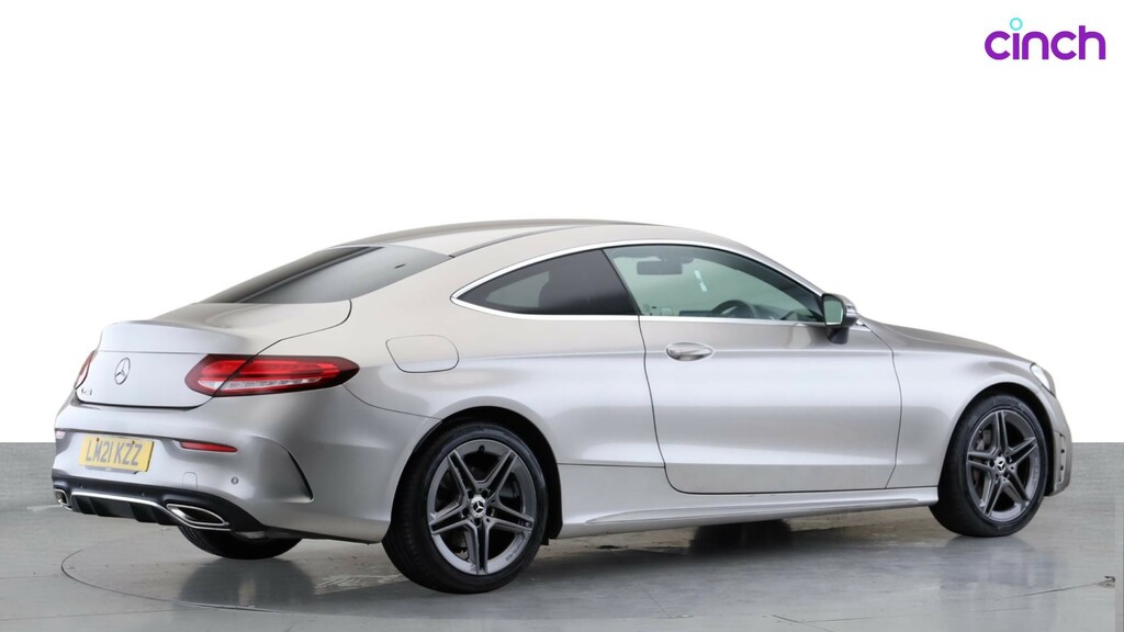 Mercedes-Benz C Class Coupe Black #5