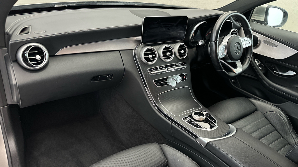 Mercedes-Benz C Class Coupe Black #14