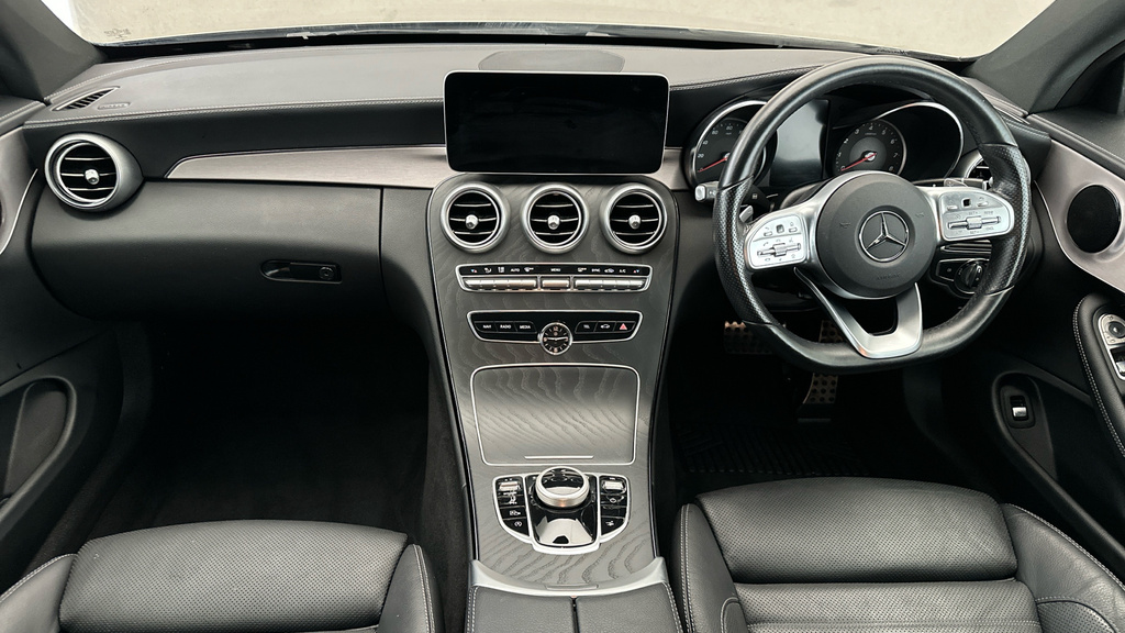 Mercedes-Benz C Class Coupe Black #15