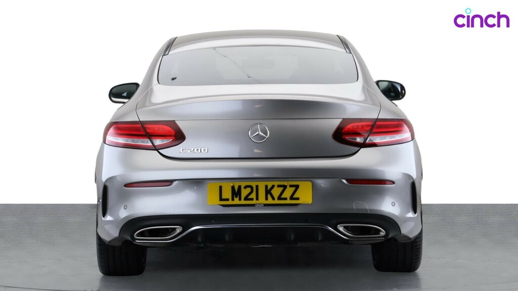 Mercedes-Benz C Class Coupe Black #6
