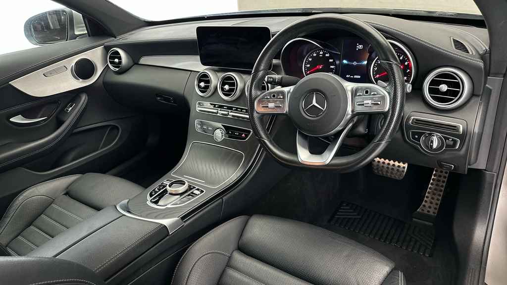 Mercedes-Benz C Class Coupe Black #11