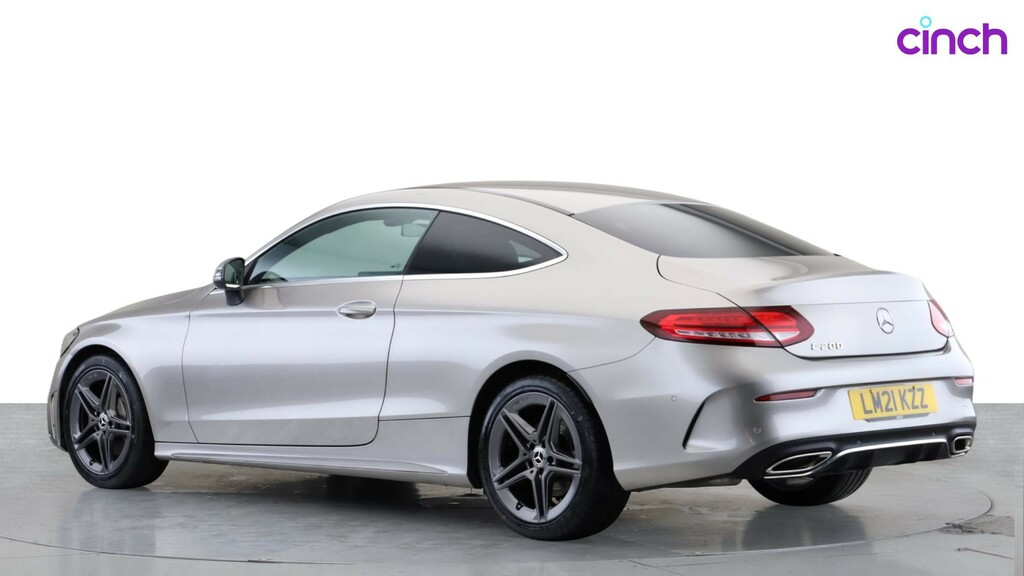 Mercedes-Benz C Class Coupe Black #7