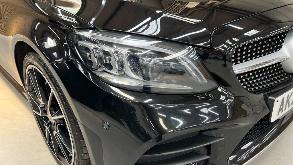 Mercedes-Benz C Class Coupe Silver #28