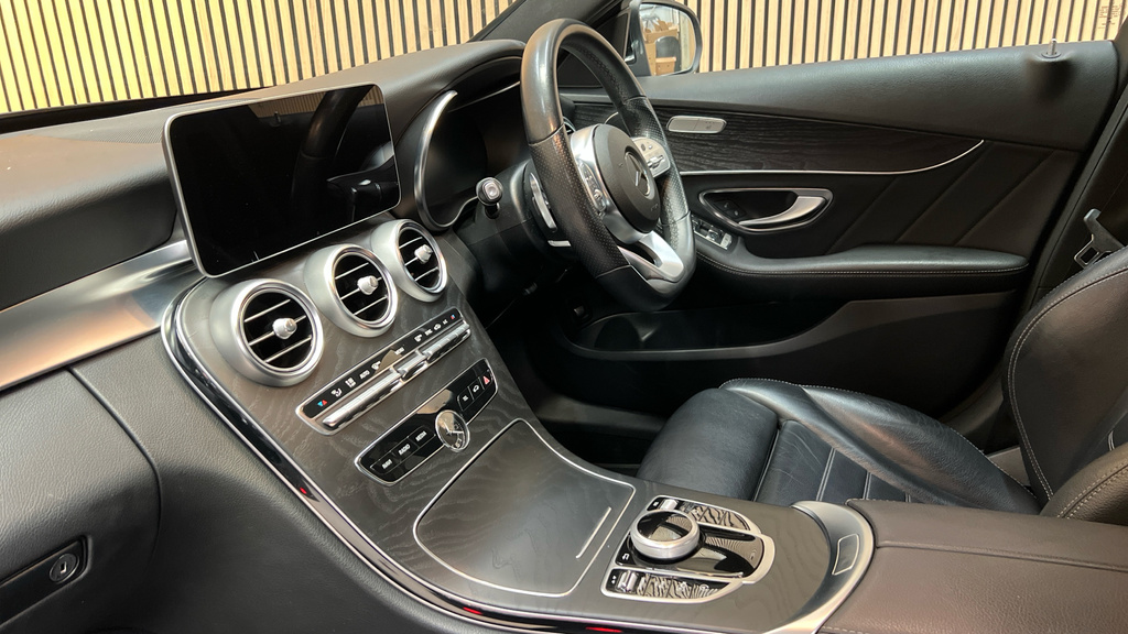 Mercedes-Benz C Class Coupe Silver #10
