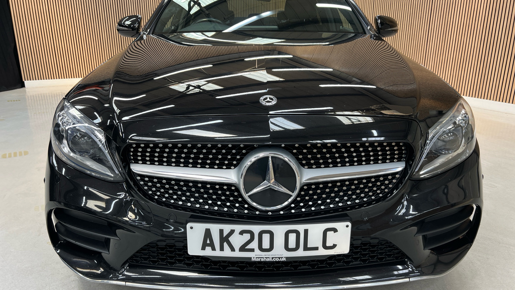 Mercedes-Benz C Class Coupe Silver #20